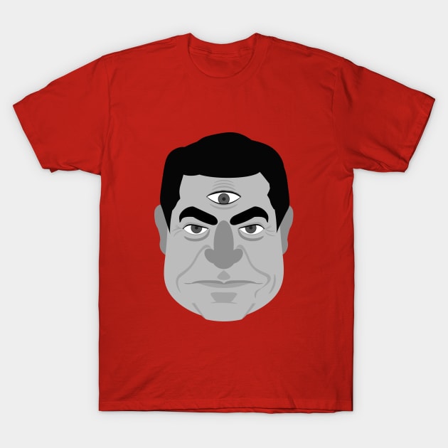 Will the Real Martian Please Stand Up (Twilight Zone) T-Shirt by PlaidDesign